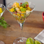 Receta: Ceviche de camarones y mangos | Doncella Blog